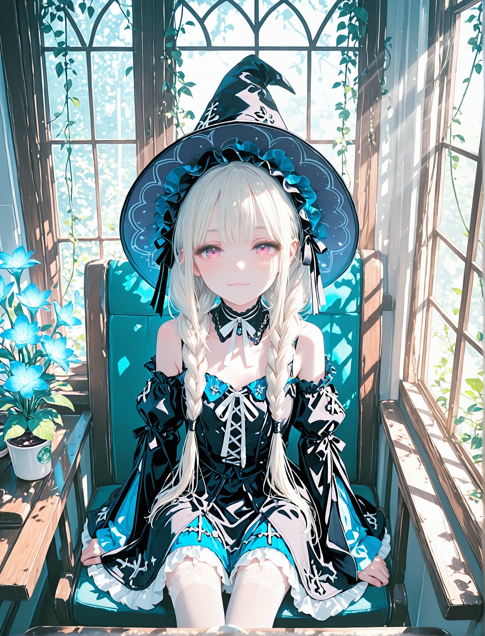 朝の魔女さん | の人気AIイラスト・グラビア