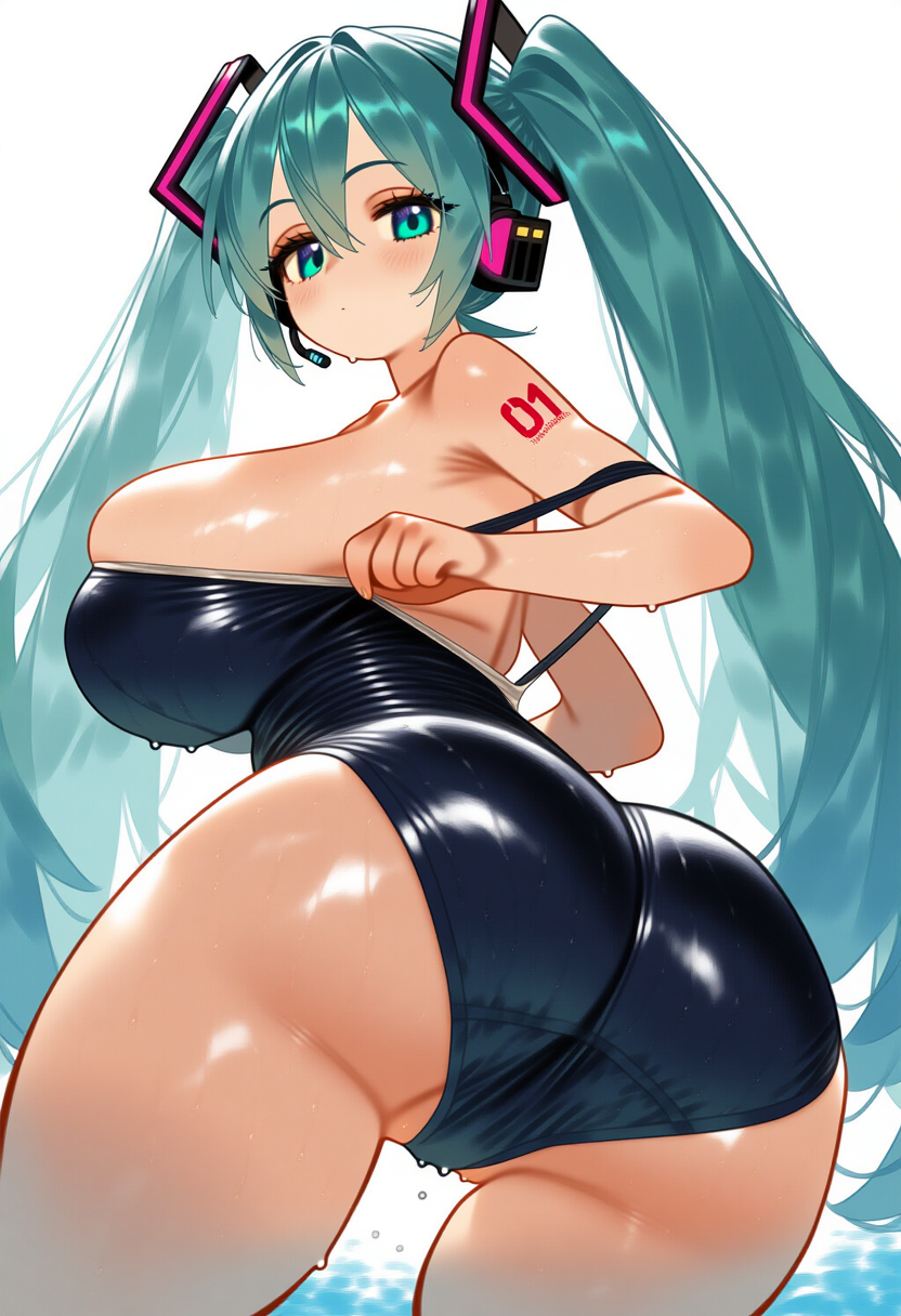 タイトめなスク水👙