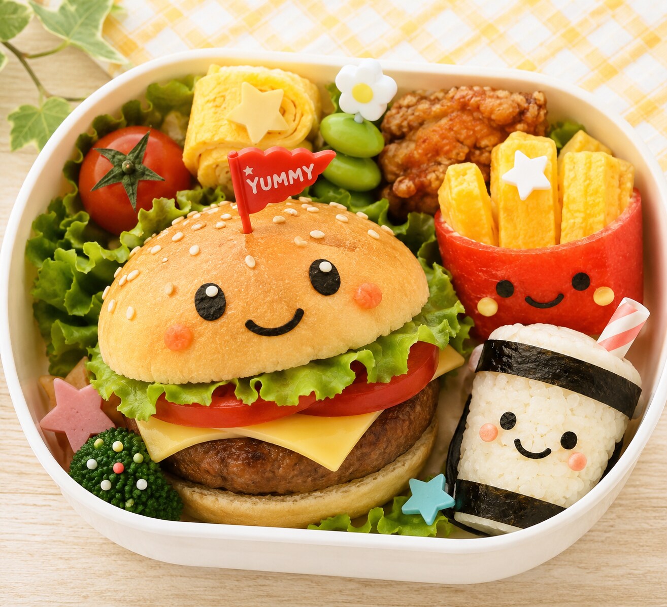★キャラ弁(木)