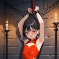 拘束！ちっぱいチャイナドレスちゃん、チョットおもらし！ 2枚目