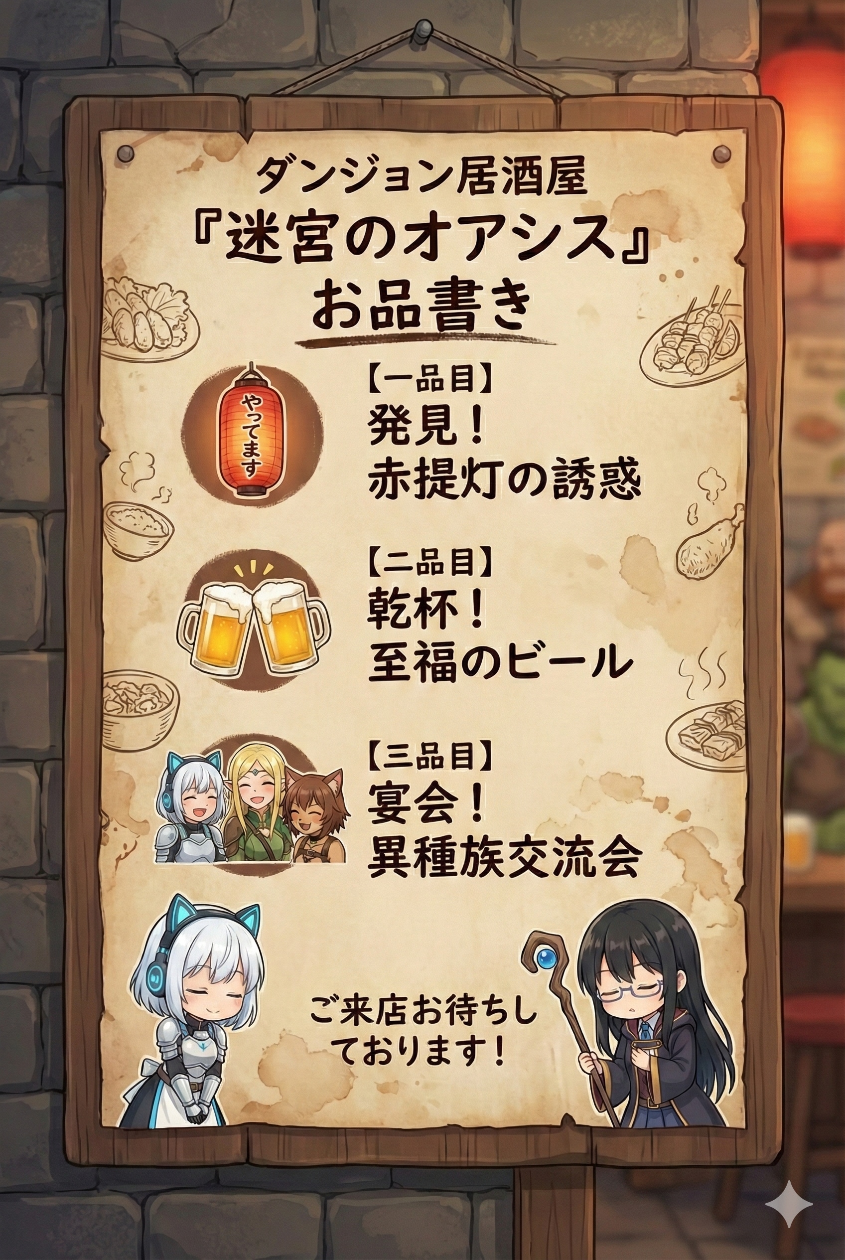 迷宮のオアシス？〜ダンジョン居酒屋でひと休み〜