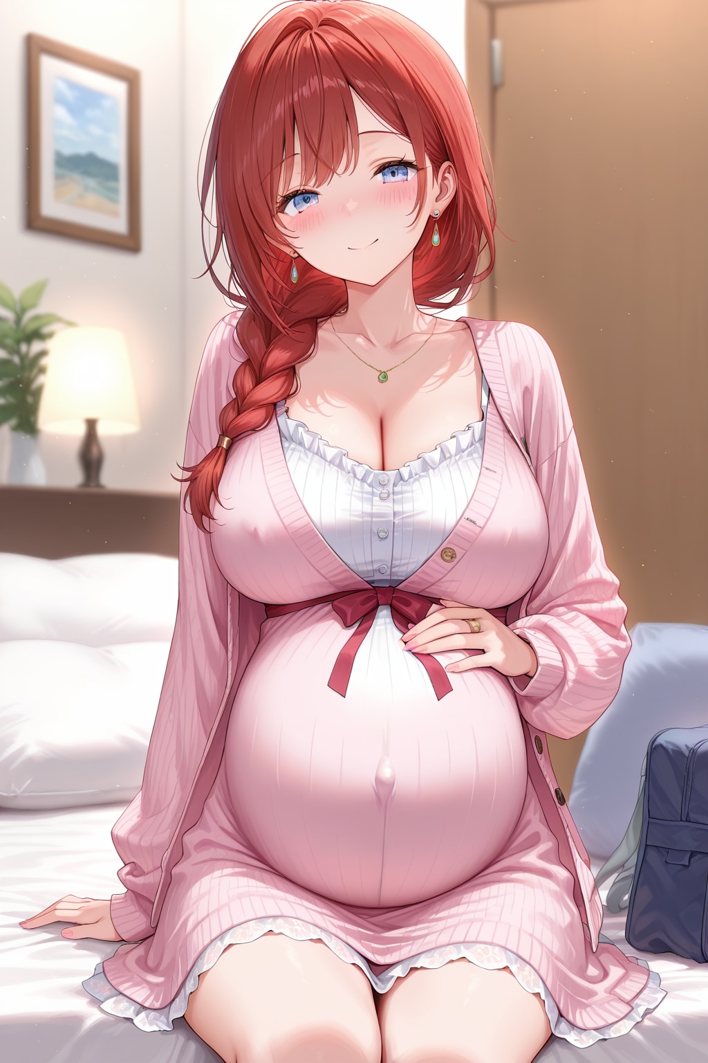 中野三◯似の妊婦