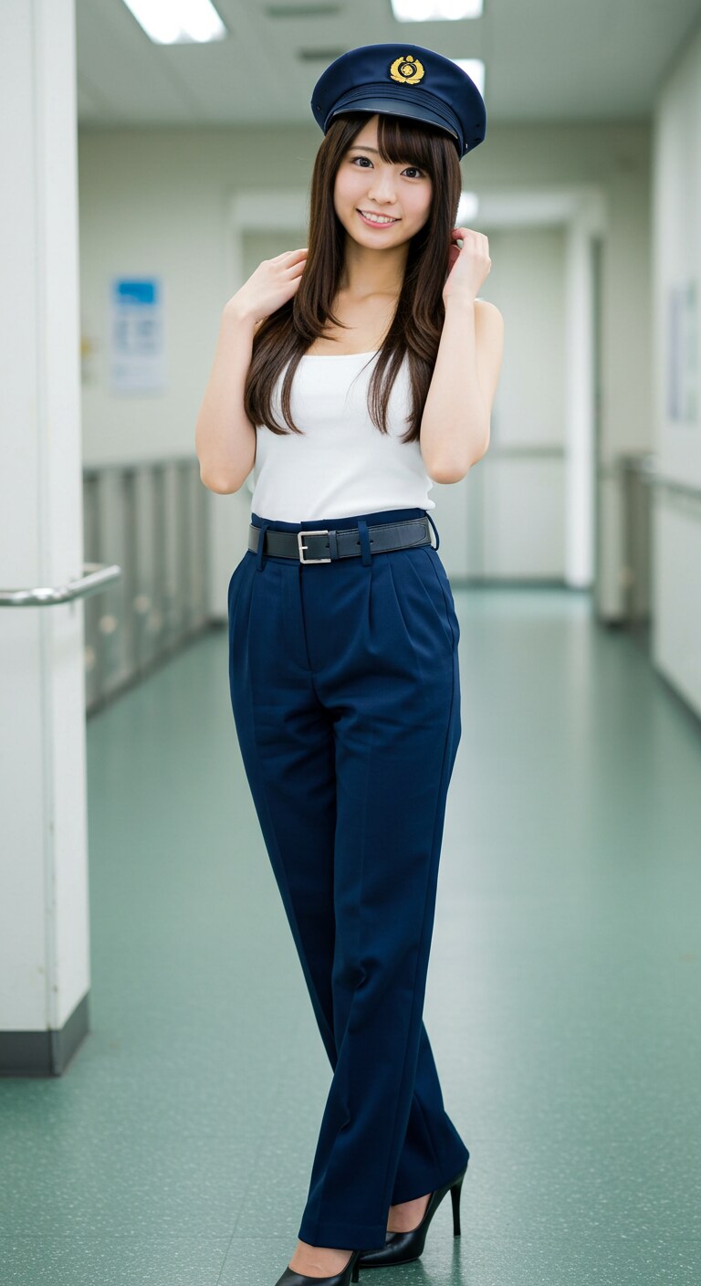 リアルかっこかわいい婦警