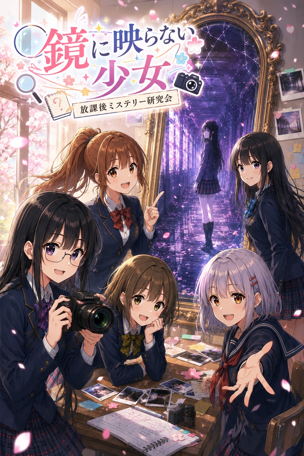 漫画『鏡に映らない少女』