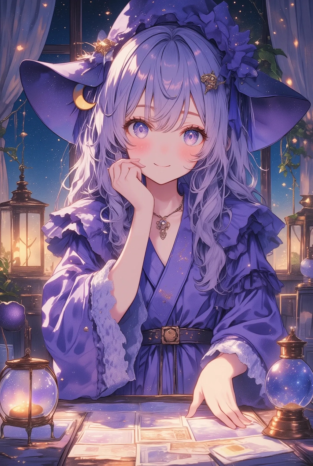 フリフリ占い師ちゃん