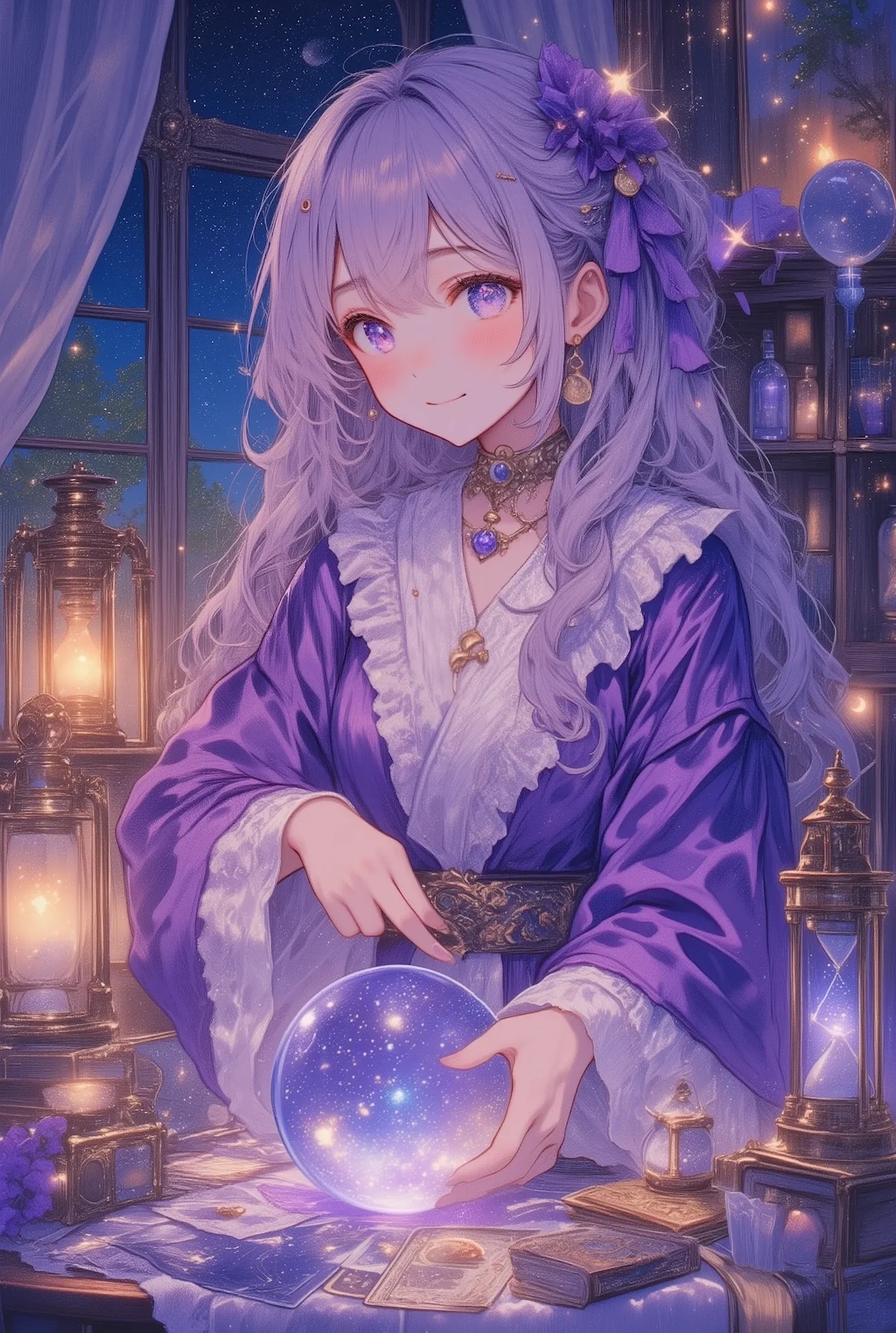 フリフリ占い師ちゃん