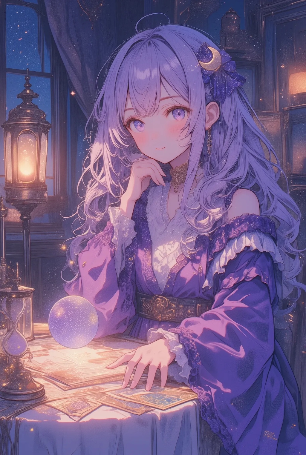 フリフリ占い師ちゃん