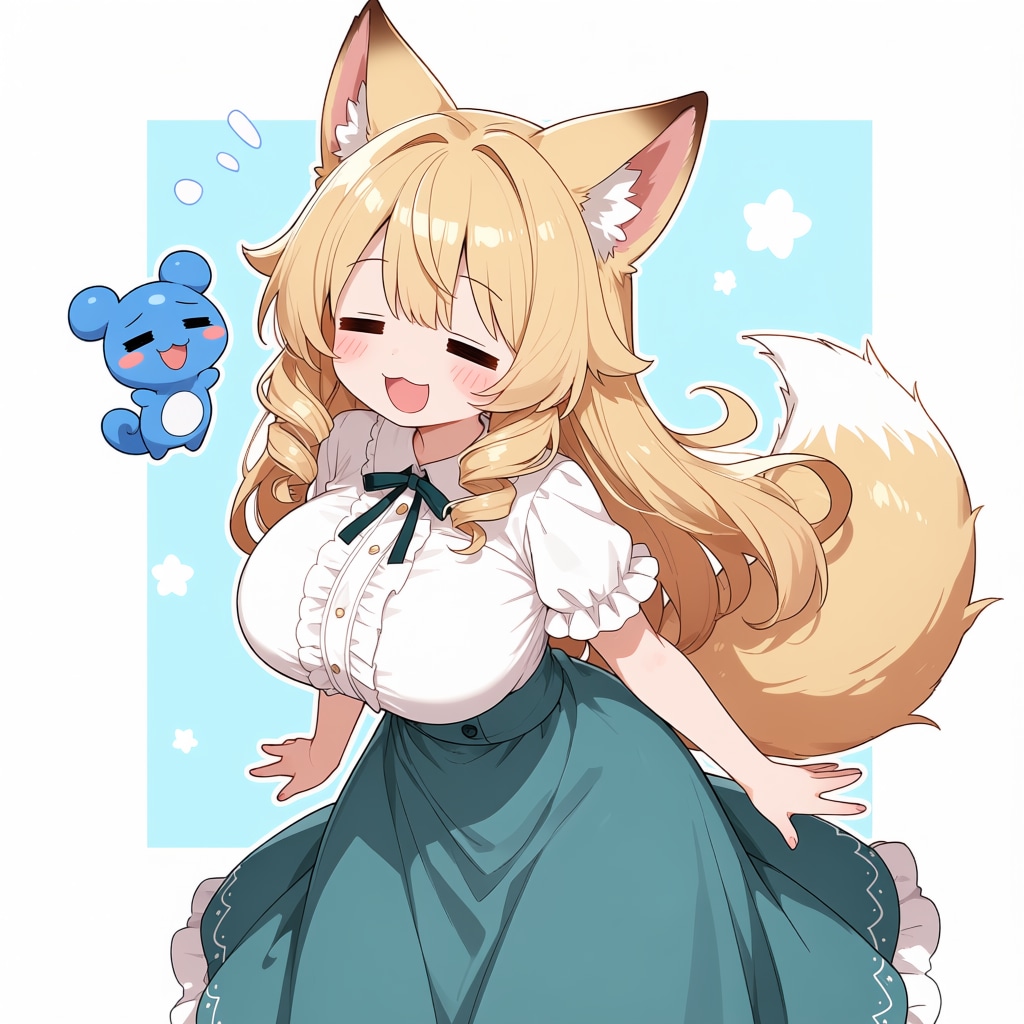 【FA】謎の海産物さん、ケモミミゆるふわおねえさん