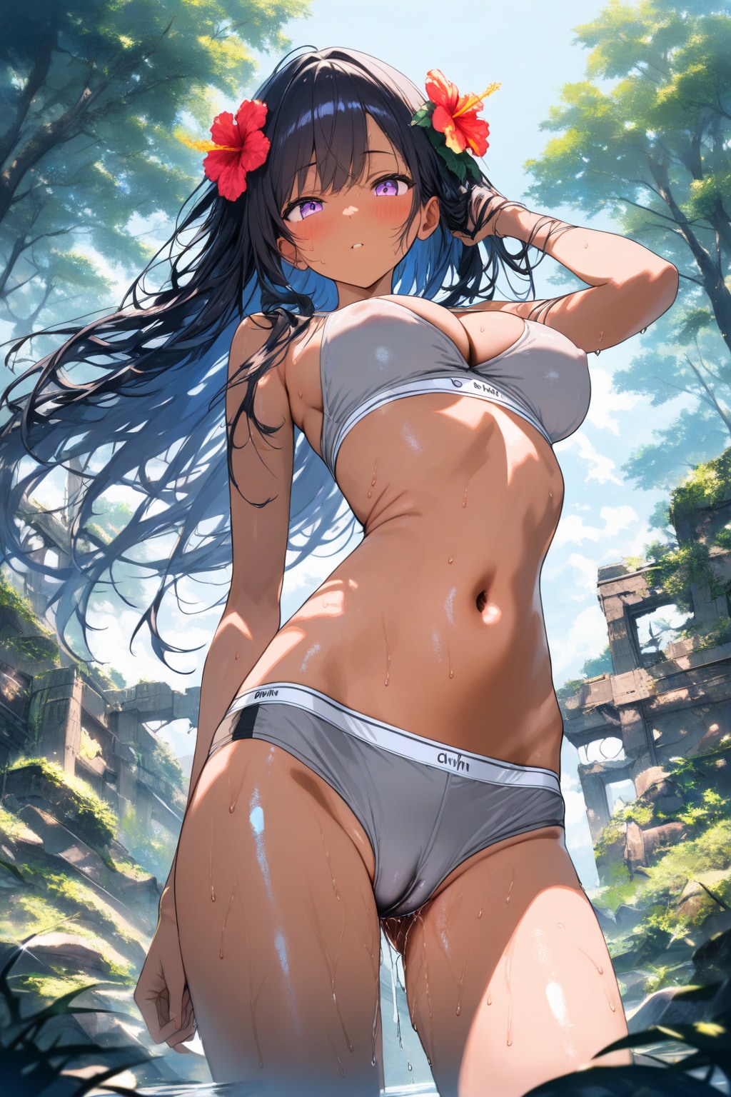 森のダークエルフさん