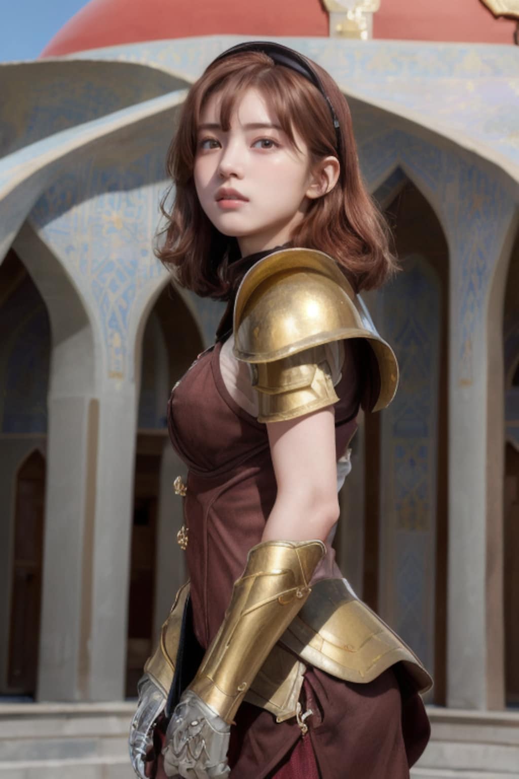 異国に馴染むおぱ戦士