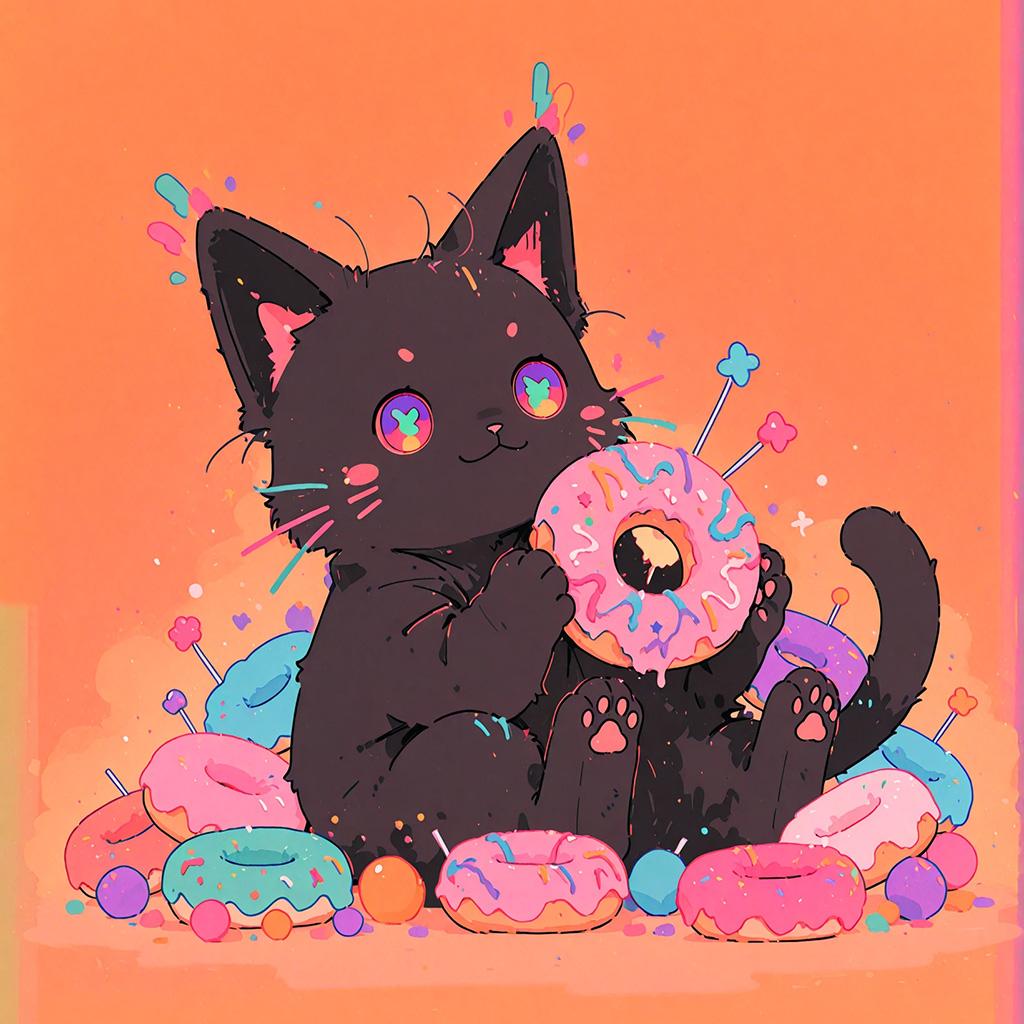 『これ🍩あげる〜』 | の人気AIイラスト・グラビア