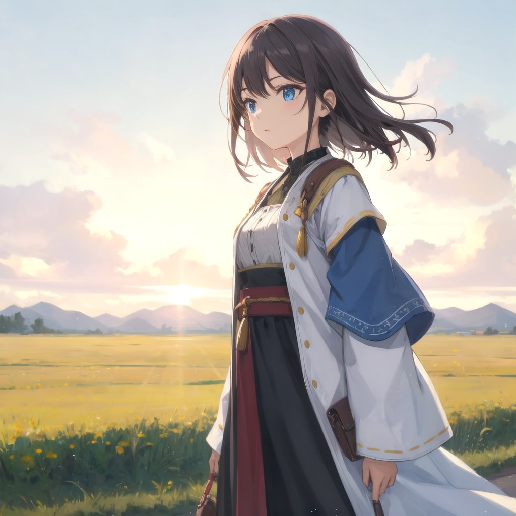 平原 | の人気AIイラスト・グラビア