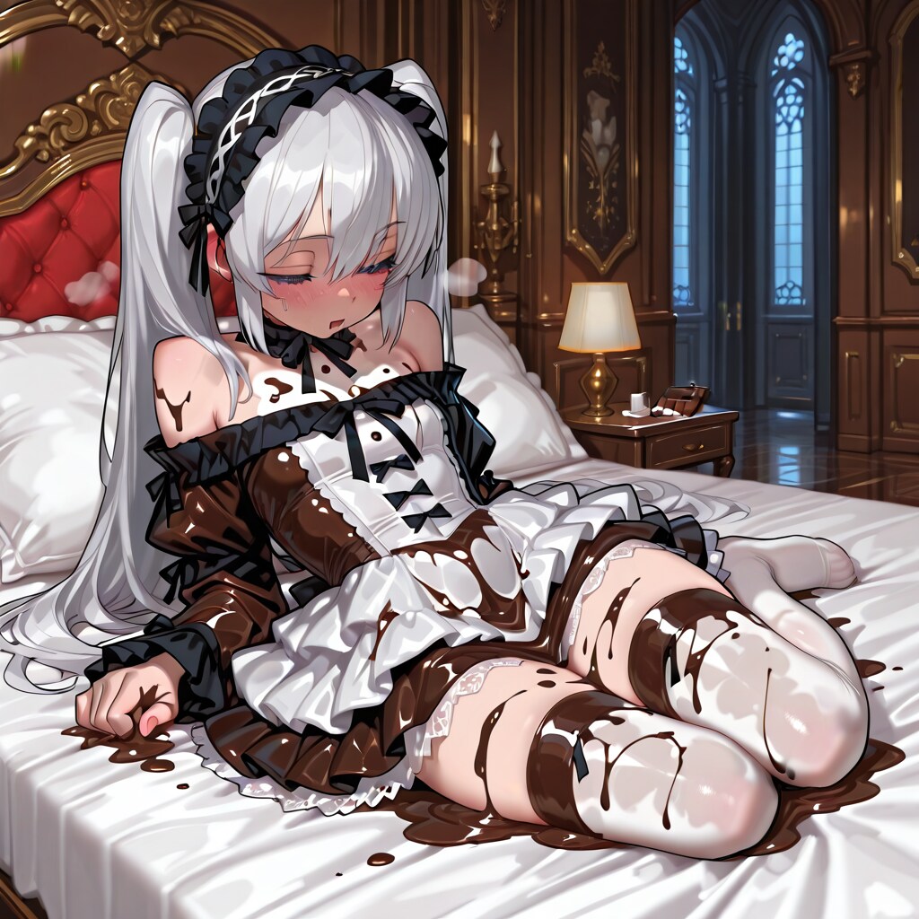 チョコ衣装溶ける