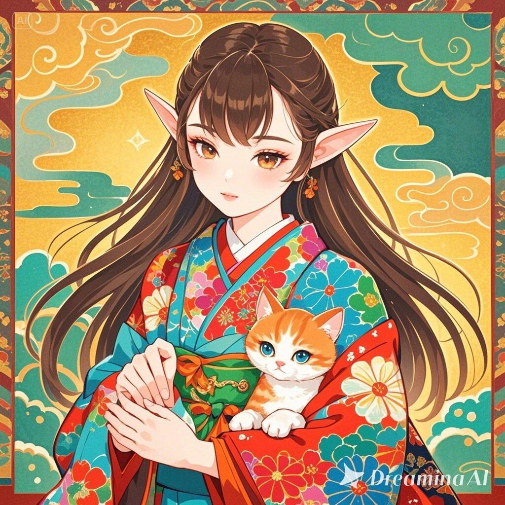 百人一首の雅なる彩り