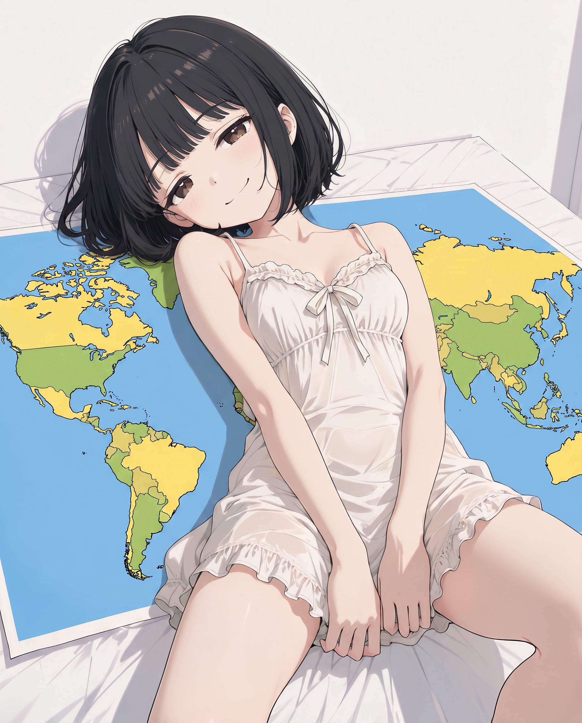 夏休みの宿題：社会　「世界三大美女とは？」 私とワタシとワ・タ・シ♡