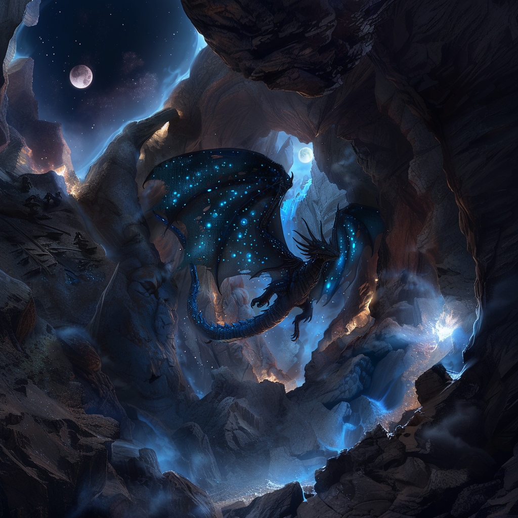 ナイトフレア・ドラゴン（夜炎竜）