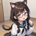 猫耳図書委員長が可愛いと思う方の挙手を求めます 7枚目