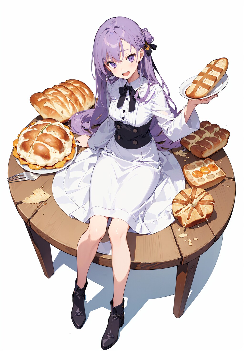 朝はパン、パンパパン。