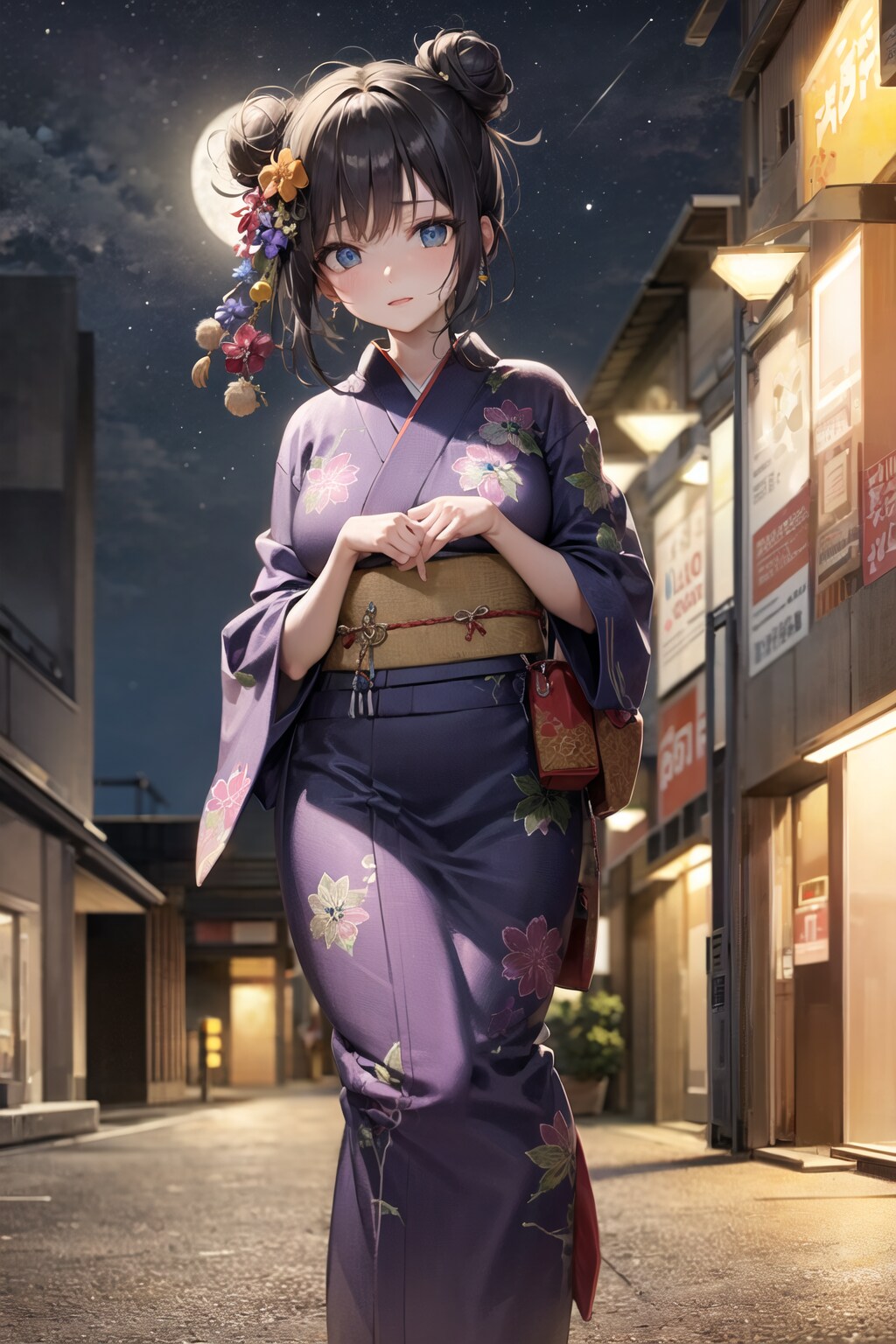夏祭りの帰り道