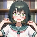 巨乳に興奮し性欲溢れる同級生におっぱいを鷲掴みされ本気で焦る田中さん。 3枚目