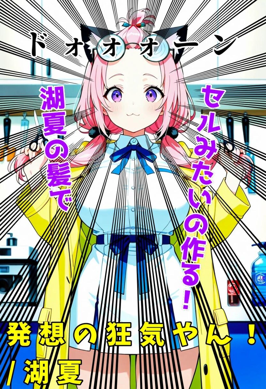 小説『海原 泳夏の理髪店』【ニャンノ世界】