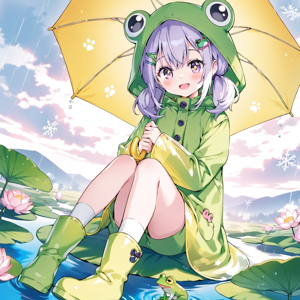 カエルちゃん🐸 | の人気AIイラスト・グラビア