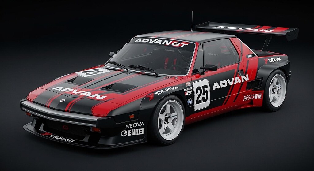 アドバンフィアットクーペレーシングカー