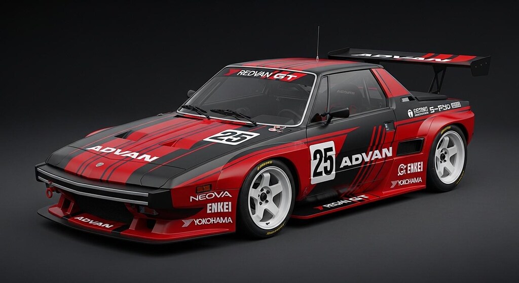 アドバンフィアットクーペレーシングカー