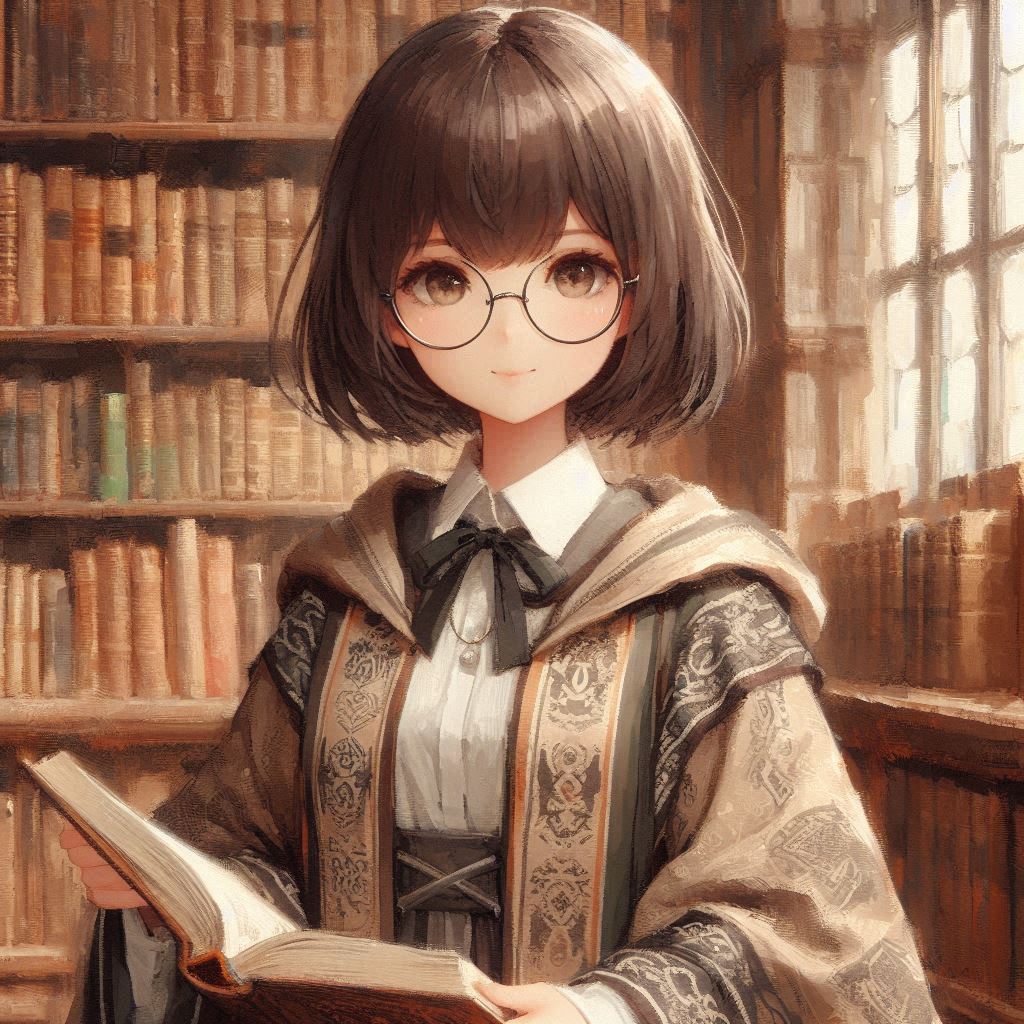 古書館の魔術師 | の人気AIイラスト・グラビア