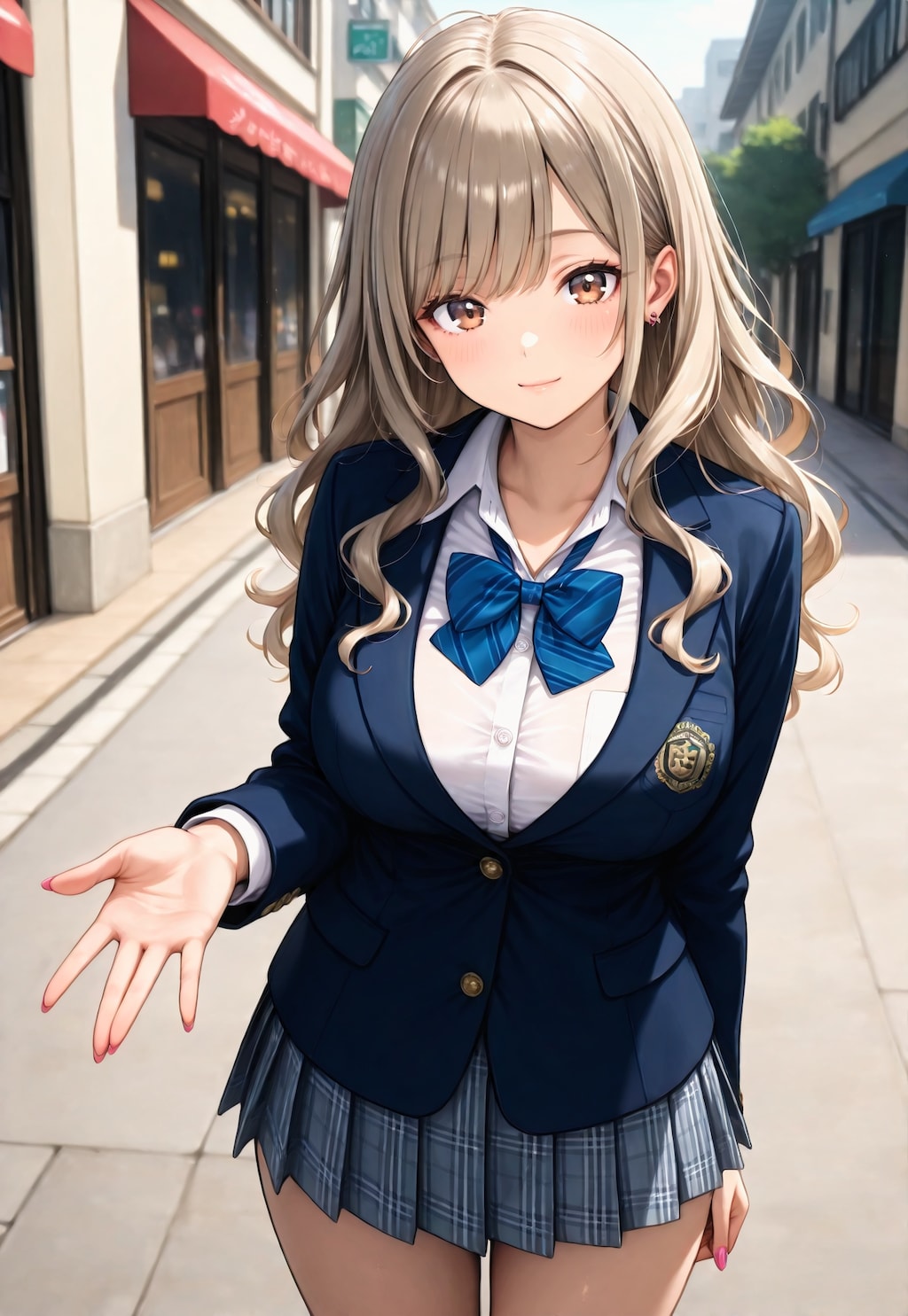 1286（紺のブレザーの制服）