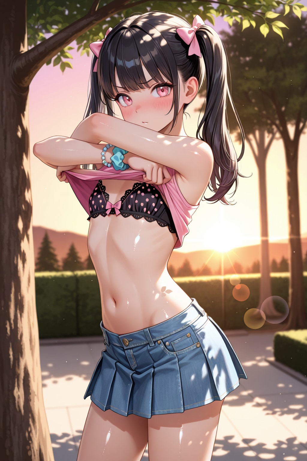 「夕方だけど、まだ人が通ってるよ・・・」