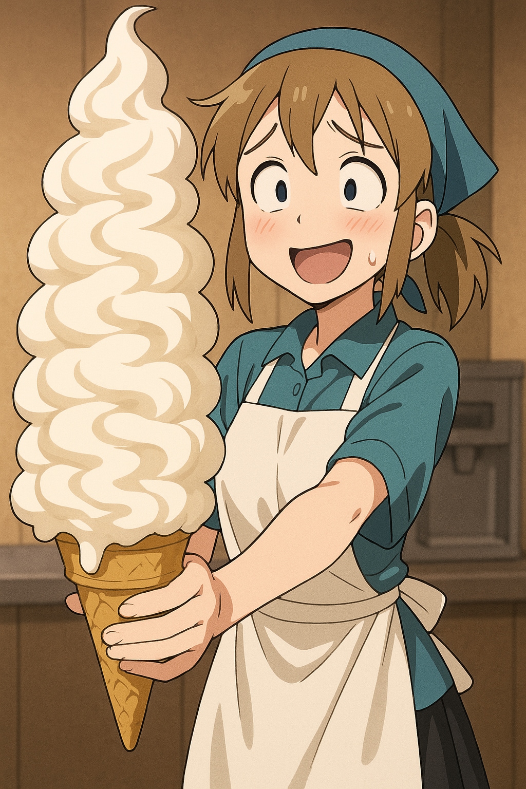 ポンコツ店員さんのソフトチャレンジ