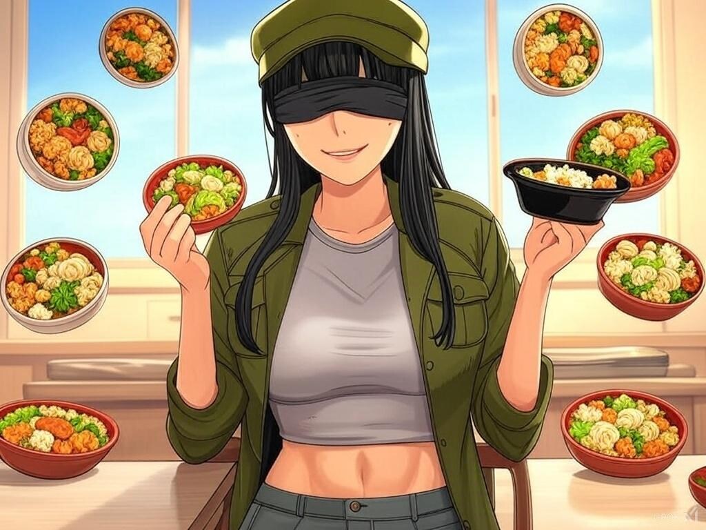 『眼帯戦線ー中島嵐歩、弁当も戦場だ』【ニャンノ世界】