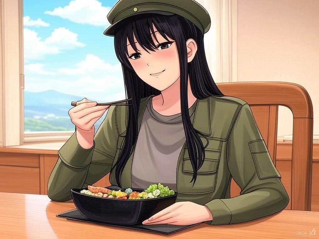 『眼帯戦線ー中島嵐歩、弁当も戦場だ』【ニャンノ世界】