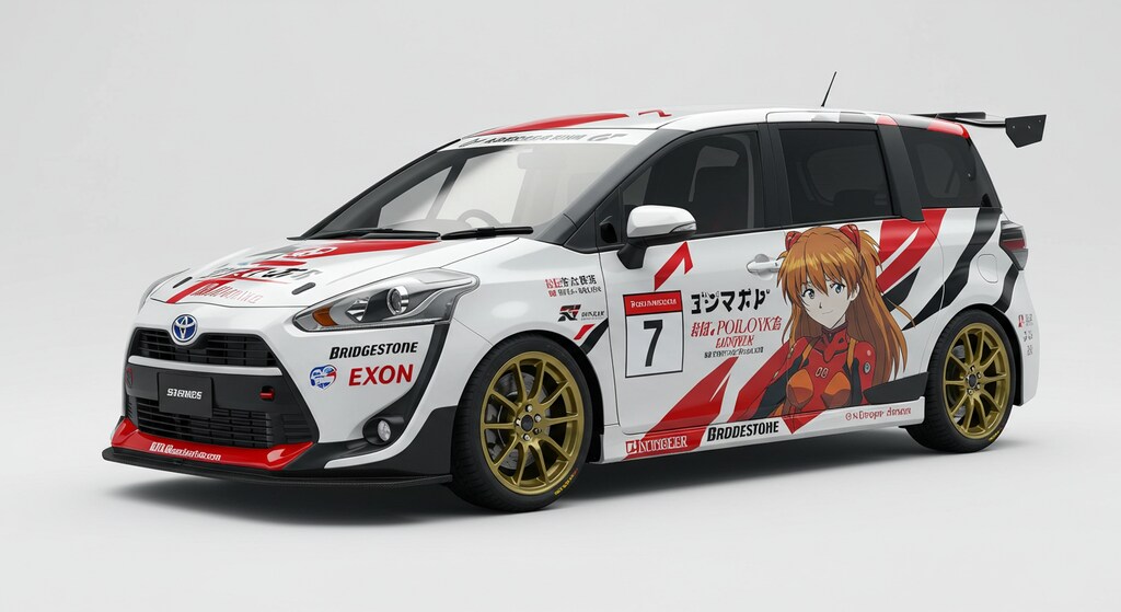 シエンタ新世紀エヴァンゲリオン痛車