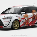 シエンタ新世紀エヴァンゲリオン痛車 4枚目