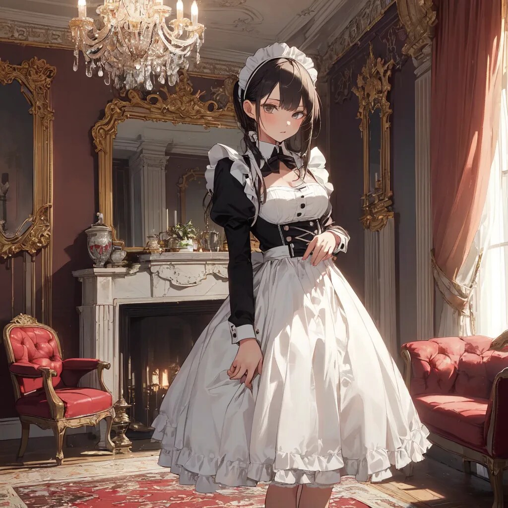 王室に仕えるメイド | の人気AIイラスト・グラビア
