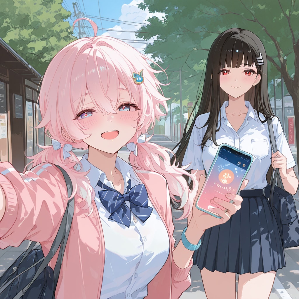 2人の女の子