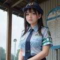 取締中にゲリラ豪雨に 3枚目