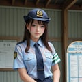 取締中にゲリラ豪雨に 5枚目