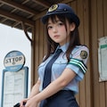 取締中にゲリラ豪雨に 4枚目