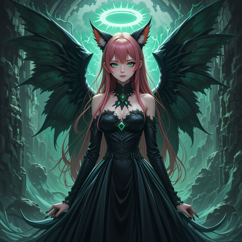 ラスボス：ケモ耳堕天使