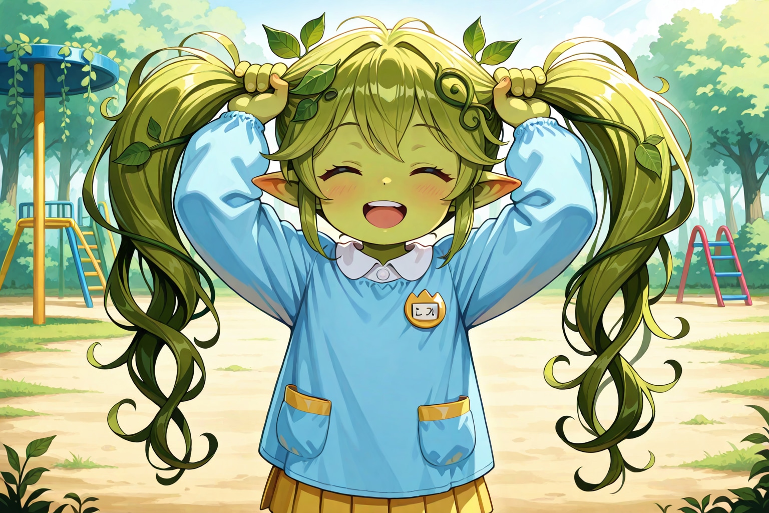 LILY版手ツインテロリアードちゃん | の人気AIイラスト・グラビア