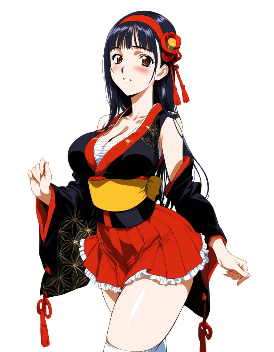 アイドル衣装の女の子