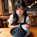 squid ink pasta 9枚目