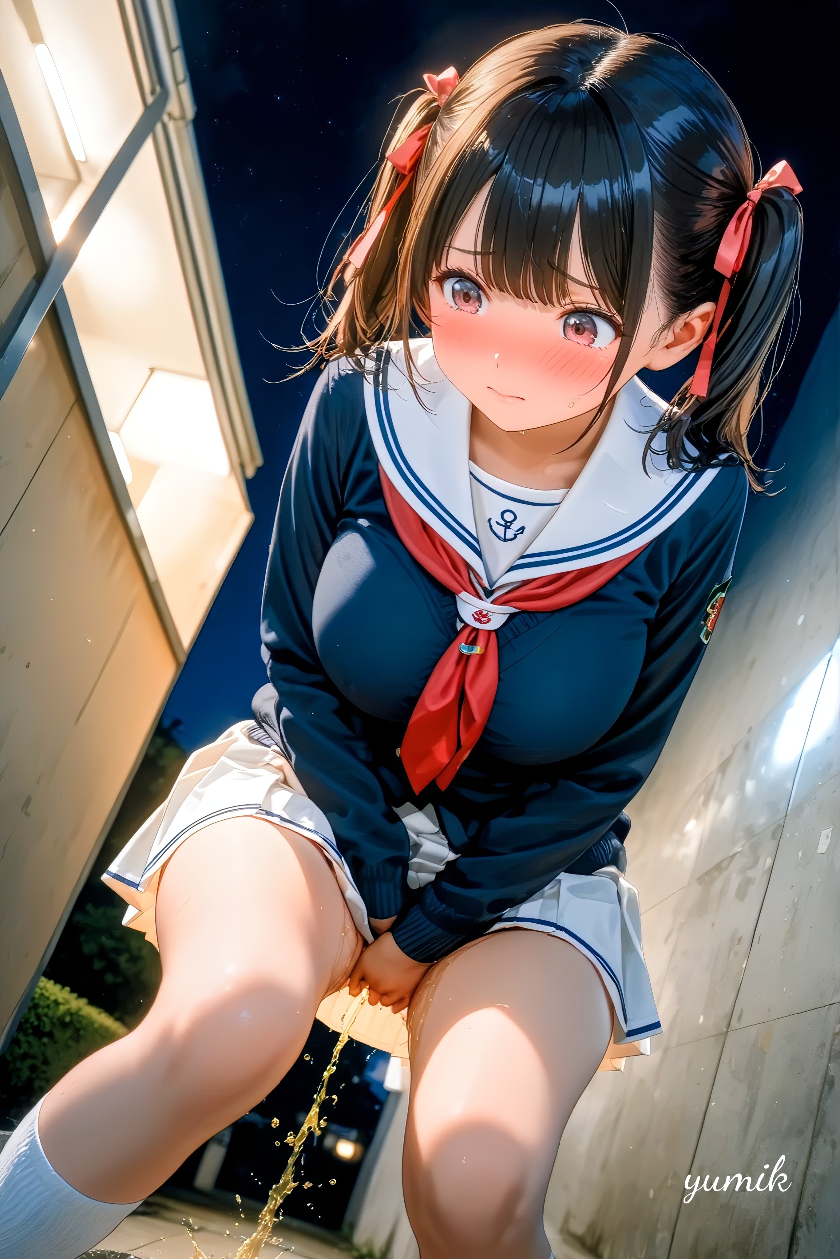 お漏らししちゃった💦 ４