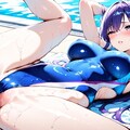 濡れた花、競泳の誘惑 3枚目