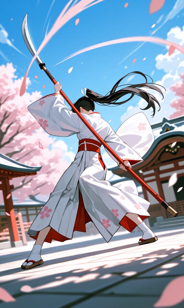 薙刀女子 | の人気AIイラスト・グラビア