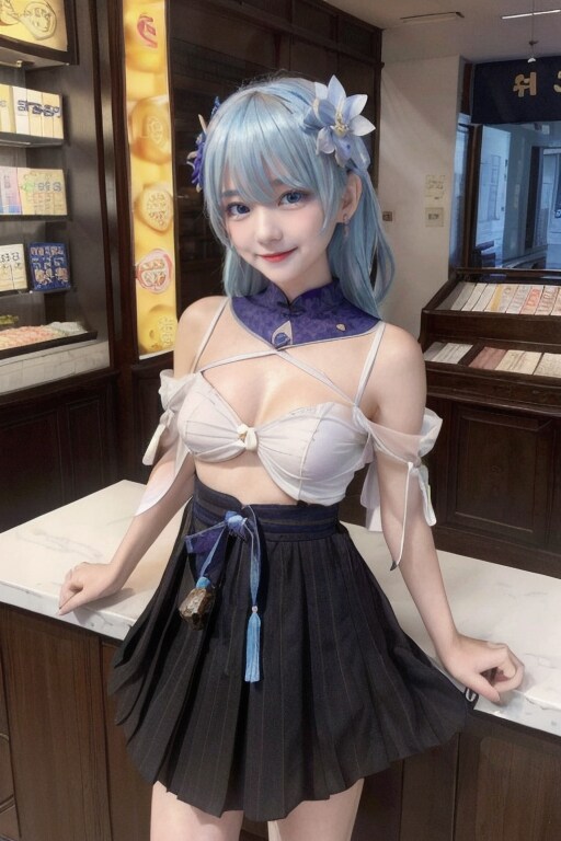 タバコ屋の看板娘