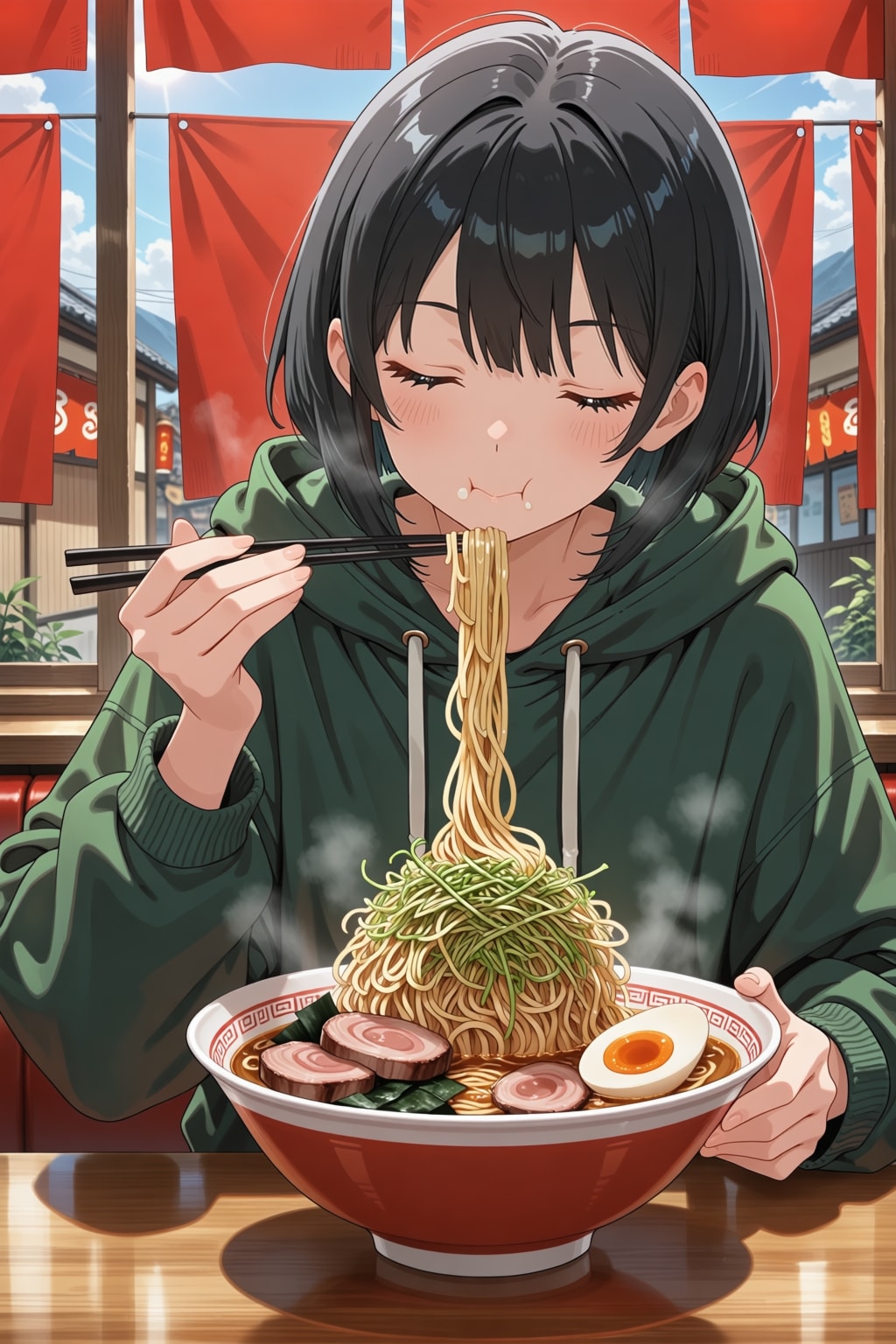 硬め・濃いめ・多め